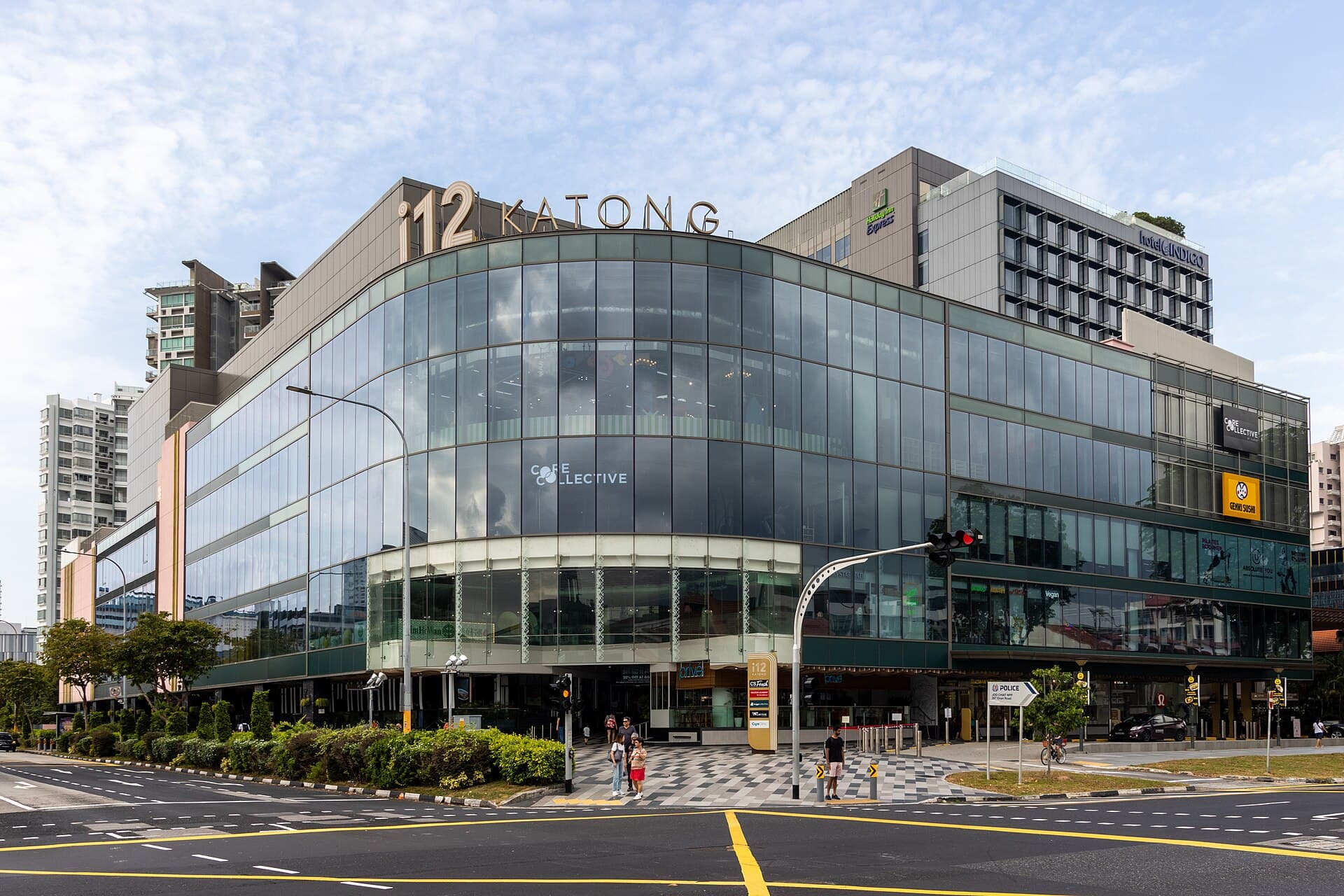 i12 Katong façade on East Coast Road